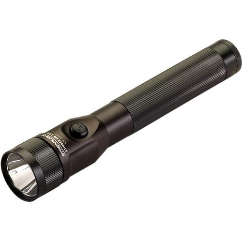 Streamlight Stinger DS Rechargeable LED Flashlight with Two 120 100 VAC 12 VDC Smart Chargers