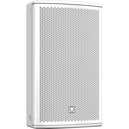Turbosound NuQ82-AN-WH 600W 2-Way 8" Full-Range Powered Loudspeaker with KLARK TEKNIK DSP Technology and ULTRANET Networking