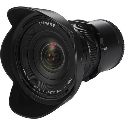 Venus Optics Laowa 15mm f 4 Macro Lens for Sony E