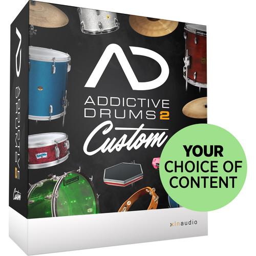 XLN Audio Addictive Drums 2: Custom - Addictive Drums 2 with Choice of Content