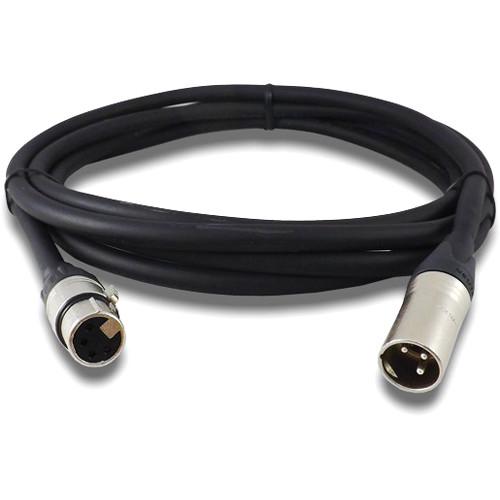 BLUESHAPE PWC34 3-Pin XLR Male to 4-Pin XLR Female Power Cable