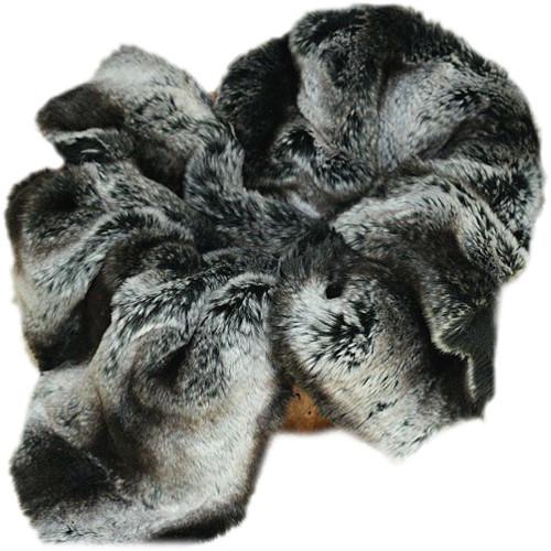 Custom Photo Props Super Size Black Chinchilla Faux Fur Newborn Photo Prop