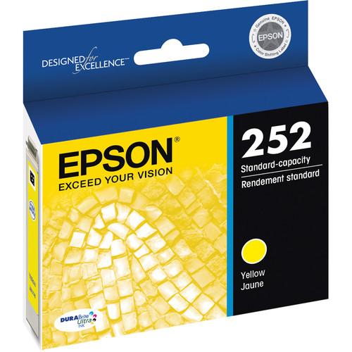 Epson T252 DURABrite Ultra Standard-Capacity Yellow Ink Cartridge