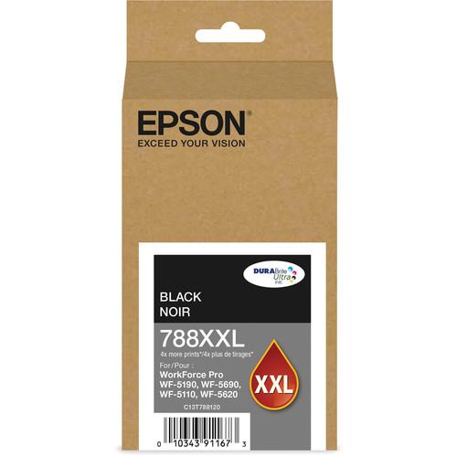Epson T788XXL Extra High-Capacity DURABrite Ultra Black Ink Cartridge