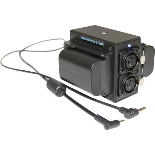 IndiPRO Tools Dual LP-E6 Power Grid & XLR Audio Box for Blackmagic Pocket Cinema Camera