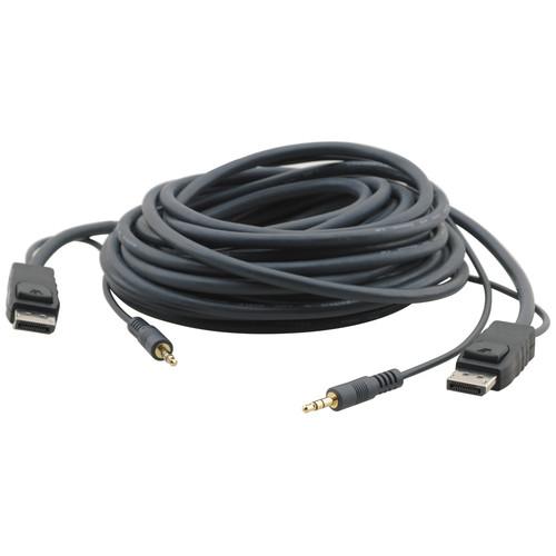 Kramer C-MDPMA MDPMA Flexible DisplayPort & 3.5mm Stereo Audio Cable