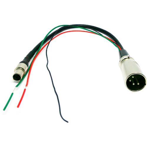 Lilliput Miniature XLR Adaptor Cable with Tally and Power Connector for TM-1018 and FA1014 Series Monitor
