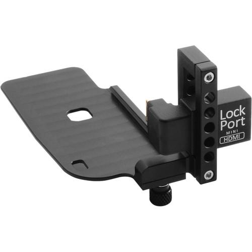 LockCircle LockPort Dual Z HDMI Port Saver Adapter Clamp for Canon 6D Camera
