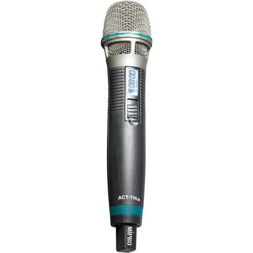 MIPRO Wideband Cardioid Condenser Handheld Transmitter Microphone