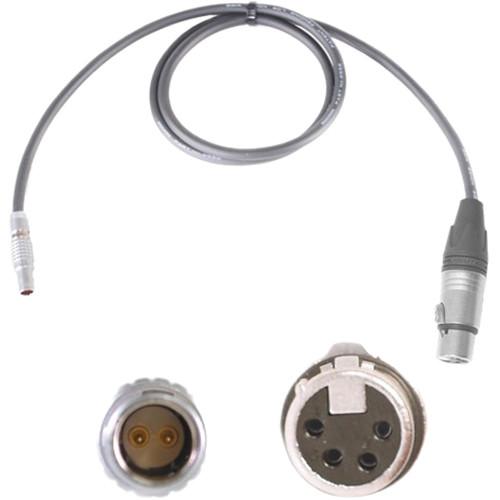 Nebtek 2-Pin LEMO Male to 4-Pin XLR Male Power Cable