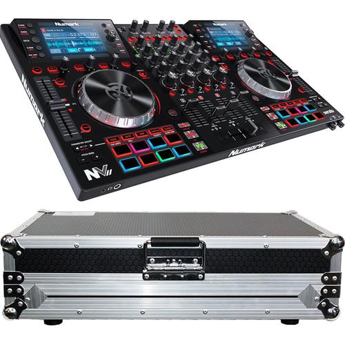 Numark NVII Dual-Display Serato Controller Kit with Flight Case