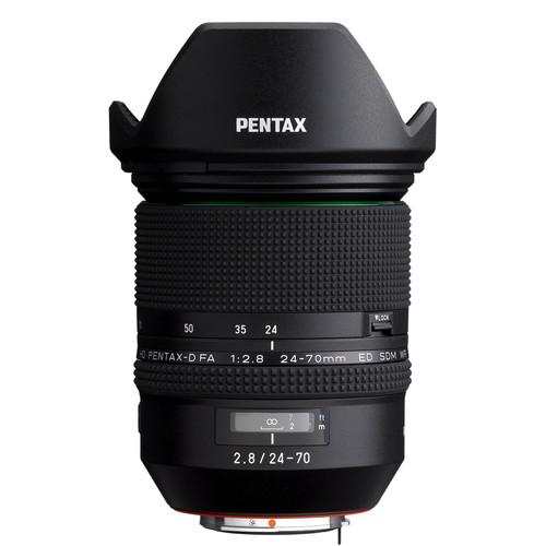 Pentax HD Pentax-D FA 24-70mm f 2.8ED SDM WR Lens