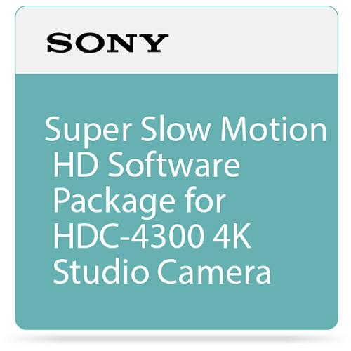 Sony Super Slow Motion HD Software Package for HDC-4300 4K Studio Camera