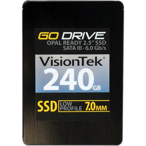 VisionTek Go Drive Low Profile 7mm Opal 1.0 Encryption Ready SSD