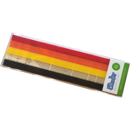 3Doodler PLA Mixed Color Filament Pack