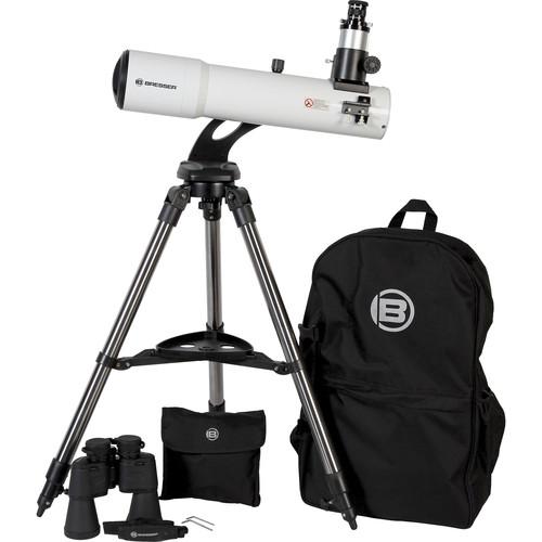 Bresser AR102S Comet-Series Telescope Kit with Bag and Binocular