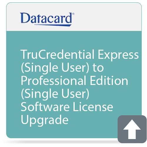 DATACARD TruCredential Express to Professional Edition Software License Upgrade