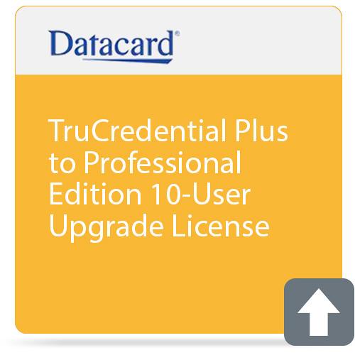 DATACARD TruCredential Plus to Professional Edition 10-User Upgrade License