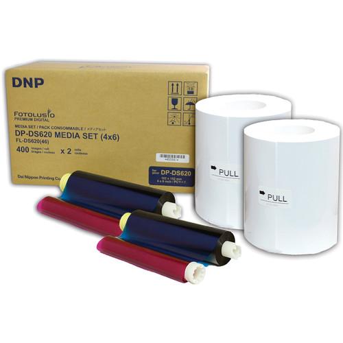 DNP DS6204x6 4 x 6" Roll Media for DS620A Printer