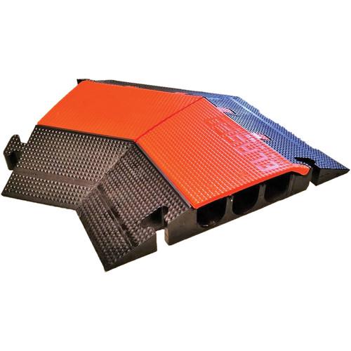 Elasco Products MG3200-45L Mighty Guard Three-Channel 45° Left-Turn Cable Protector