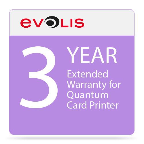 Evolis 3-Year Extended Warranty for Quantum2 Card Printer
