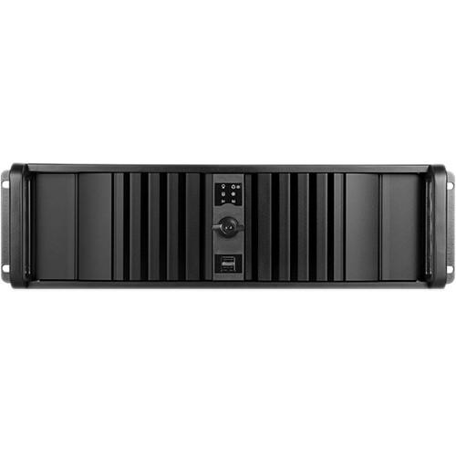 iStarUSA D Storm D-300SEA-BK 3U Compact Stylish Rackmount Chassis with SEA Bezel