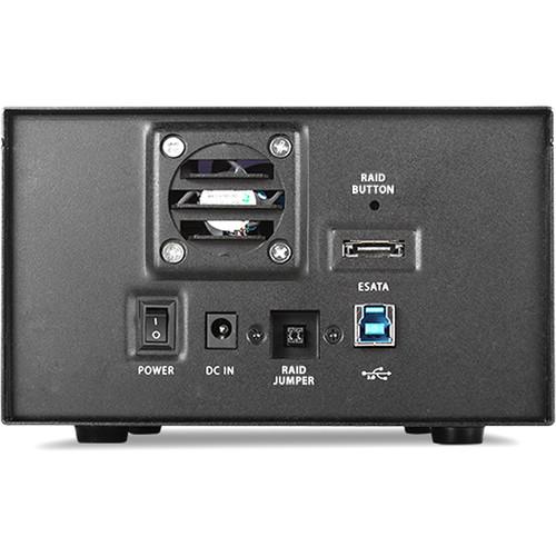 iStarUSA EAGE240TG-SAU3R 2-Bay 3.5" SATA RAID Tower