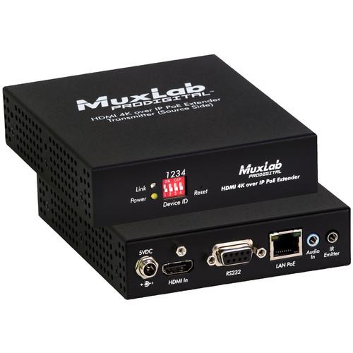 MuxLab ProDigital HDMI 4K over IP PoE Transmitter