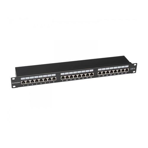 Platinum Tools 24-Port Cat6 Shielded Patch Panel