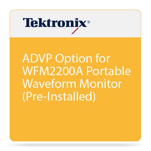 Tektronix ADVP Option for WFM2200A Portable Waveform Monitor