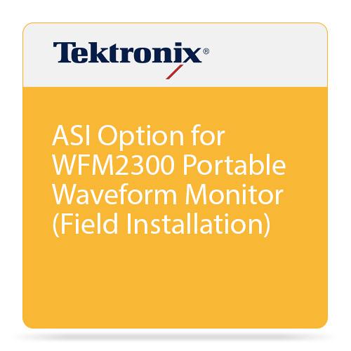 Tektronix ASI Option for WFM2300 Portable Waveform Monitor
