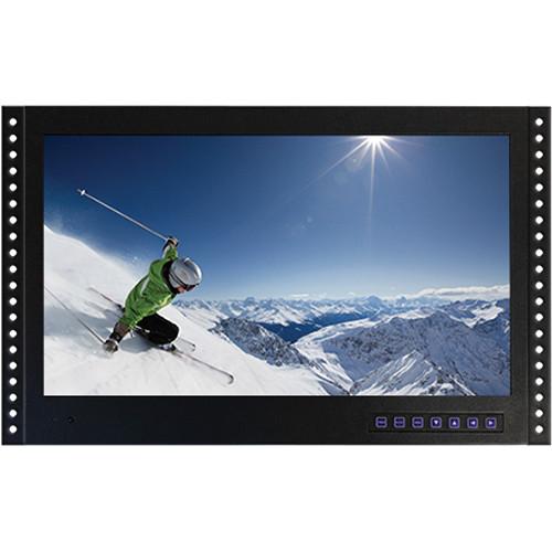 Tote Vision LED-1906HDMTR 19" Rackmount LCD Monitor with ATSC Clear QAM Digital Tuner