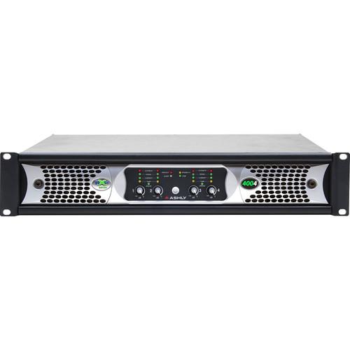 Ashly nXp400 4-Channel Multi-Mode Network Power Amplifier with Protea DSP Software Suite & Dante Digital Interface