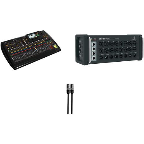Behringer X32 Console and SD16 Stage Box Kit