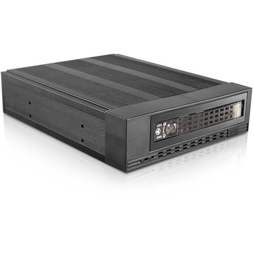 iStarUSA 5.25" to 3.5" 2.5" SATA SAS 6Gbps HDD SSD Hot-Swap Rack with Key Lock