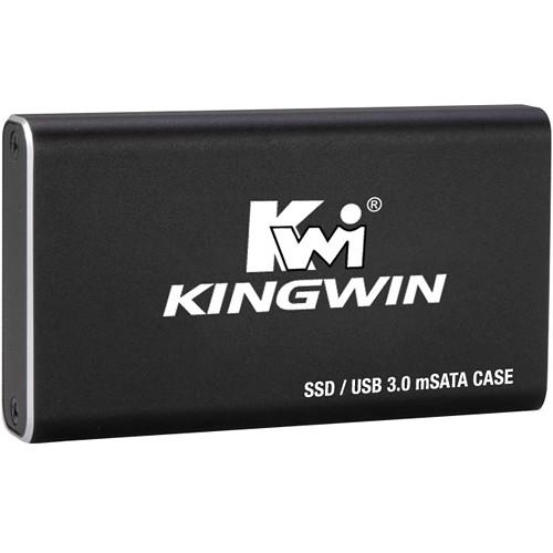 Kingwin KM-U3MSATA USB 3.1 Gen 1 Mini SATA SSD Enclosure Adapter