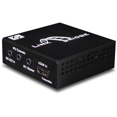 Link Bridge 4Play HDBaseT Transmitter with US Power Supply & IR Receiver Cable