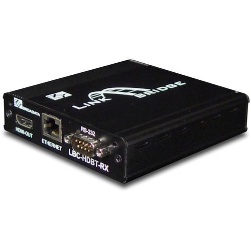 Link Bridge 5-Play HDBaseT Receiver with US Power Supply & IR Transmitter Cable