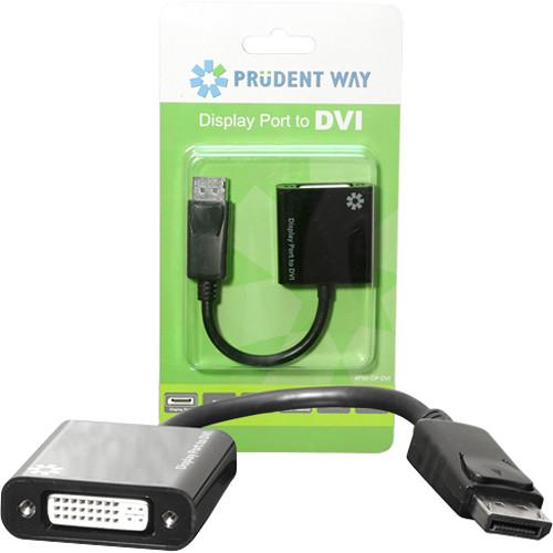 Prudent Way DisplayPort to DVI Adapter