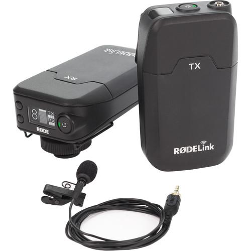 Rode RODELink Filmmaker Kit Digital Camera-Mount Wireless Omni Lavalier Microphone System
