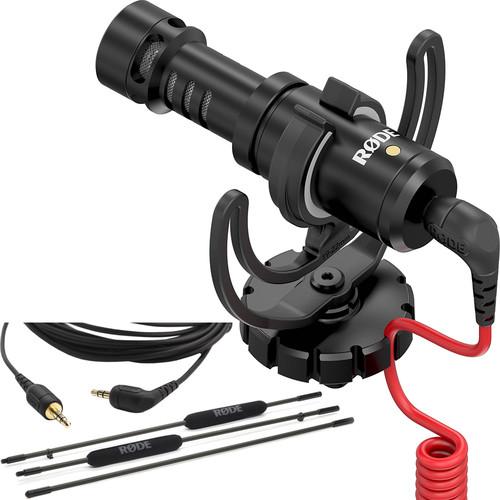 Rode VideoMicro Microphone, Micro Boompole Pro, and Cable Kit