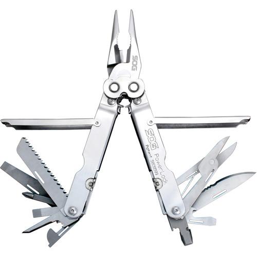 SOG PowerLock Multi-Tool with Scissors and Nylon Sheath