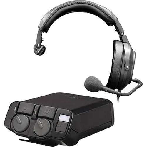 Telex BP-325 Dual-Channel Binaural Programmable Beltpack and HR-1R5 Headset Kit