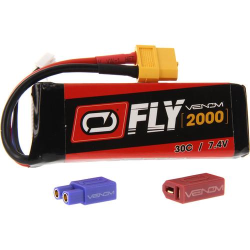 Venom Group Venom FLY 30C 2S 2000mAh 7.4V LiPo Battery with UNI 2.0 Plug