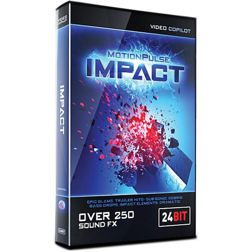 Video Copilot MotionPulse Impact Pack - Impacts, Hits and Crashes Sound Effects
