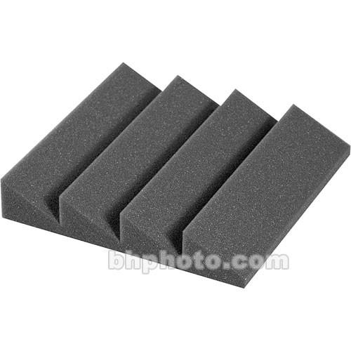 Auralex DST-114 - Designer Series Treatments 12" x 12" x 2" Four-Ridge Acoustic Foam Panel - 24 Pieces