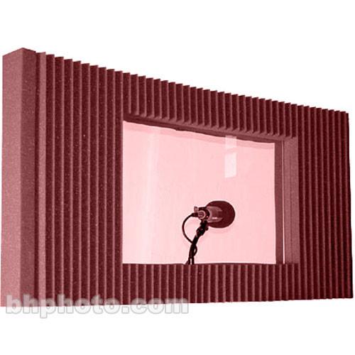 Auralex MAX-Wall Window Kit - 20" x 48" x 4 3 8" Mobile Acoustic Panel with 18" x 12" x 1 4" Plexiglass Window, No Stand - Single