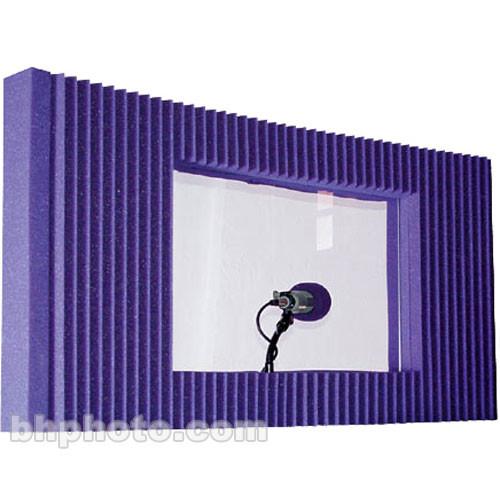 Auralex MAX-Wall Window Kit - 20" x 48" x 4 3 8" Mobile Acoustic Panel with 18" x 12" x 1 4" Plexiglass Window, No Stand - Single