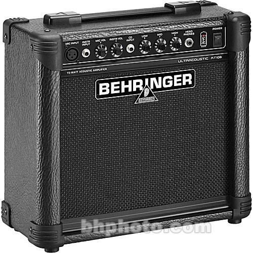 Behringer AT108 Ultracoustic 15-Watt, 2-Channel Amplifier