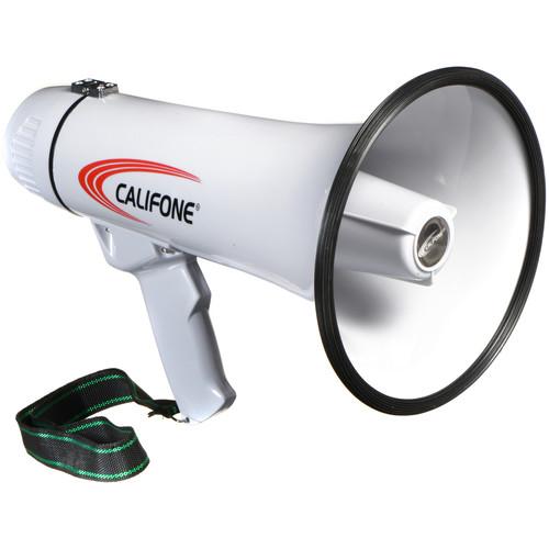 Califone PA-15 15W Megaphone with Siren